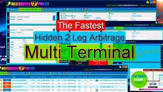 Multi Terminal Forex For Hidden 2 Leg Arbitrage amp HFT Trading Software [upl. by Eidaj563]