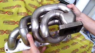 Collettore lancia delta 8v ProtoXide  manifold for turbo [upl. by Liba]