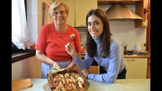 ZUCCA E PATATE AL FORNO  RICETTA DELLA NONNA MARIA [upl. by Euqinemod]