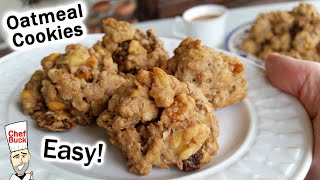 Easy Oatmeal Cookie Recipe [upl. by Hajidahk]