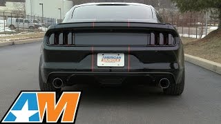 20152017 Mustang V6 Magnaflow Exhaust Sound Clip Competition Catback Review amp Install [upl. by Assena]