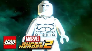 LEGO Marvel Super Heroes 2  How To Make The Silver Surfer Norrin Radd [upl. by Nallad]