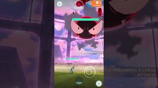 Defeat dynamax gastly pokemon go [upl. by Zoarah]