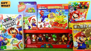 Every Super Mario Collection Unboxing 【 GiftWhat 】 [upl. by Nehtiek]