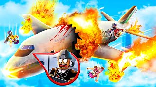 ROBLOX SURVIVE A PLANE CRASH [upl. by Ahtelat148]