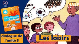 C’est la récréation   mes apprentissage en français  4AEP [upl. by Ardnassac]