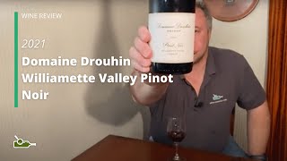 Wine Review Domaine Drouhin Williamette Valley Pinot Noir 2021 [upl. by Eat]