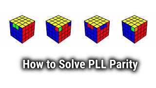 How to Solve PLL Parity on 4x4 [upl. by Snoddy]