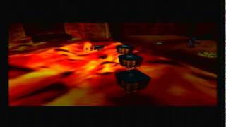 Donkey Kong 64 N64 Walkthrough 100 Part 12  Angry Aztec Tiny Kong [upl. by Mallin]