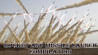 Rocket and Missile Launch Compilation [upl. by Nowad]