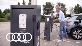 2 Audi Q4 etron  Laden [upl. by Asilec30]