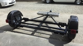 Homemade RV tow dolly build and test drive [upl. by Triley]