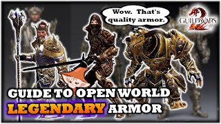 How to Make Open World Legendary Armor in Guild Wars 2 Obsidian Armor Guide [upl. by Tserrof]