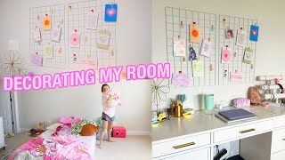 DECORATE MY NEW ROOM WITH ME moving ep 2  CILLA AND MADDY [upl. by Waldack]