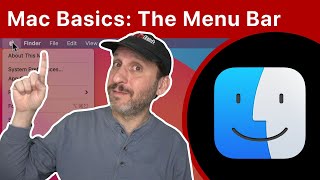 Mac Basics Using The Menu Bar [upl. by Krisha681]