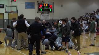 Delbarton Jaedon Khubani with the Game Winning Shot vs Randolph [upl. by Manouch]