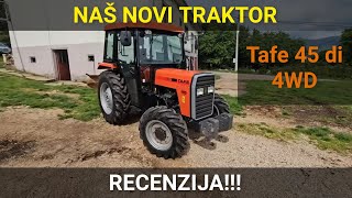 Tafe 45 DI 4WD RECENZIJA [upl. by Naji]