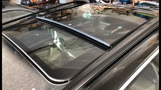 BMW Panoramic MOONroof resetI show you the procedure to fix many sunroof issues by resetting [upl. by Odrareve]