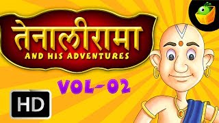 Tenali Raman Full Stories Vol 2 In Hindi HD  MagicBox Animations [upl. by Abbottson]