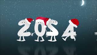 Wish You A HAPPY NEW YEAR 2024 Goodbye 2023 Welcome 2024 [upl. by Iderf]