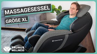 Taurus Wellness Massagesessel XL  Produktvorstellung  Massage zu Hause  Massagegerät [upl. by Rheims]