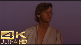 Binary Sunset Scene 4k UltraHD  Star Wars A New Hope Force Theme [upl. by Anitap327]