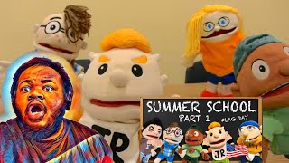 SML Movie Summer School REACTION sml smlcody kindergarten jeffy 😂🏫 [upl. by Gladdy]