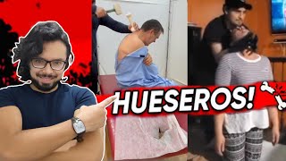 🦴La VERDAD de los HUESEROS MASAJISTAS Quiroprácticos y Fisioterapeutas Reaccionando a Hueseros [upl. by Efrem143]