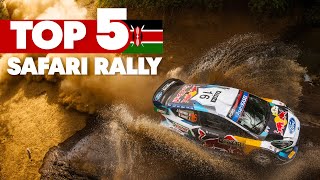 Savage Spectacular and Sensational Top 5 Moments From Safari Rally Kenya  WRC 2021 [upl. by Lig469]