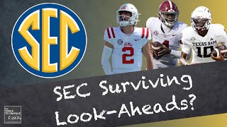 SEC Update  Contenders Try To Survive LookAhead Week  Week 13 Preview [upl. by Nauqram577]