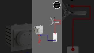 ceiling fan regulator bina tep lagaye shorts electricalwiring electrician electricalconnection [upl. by Atsiuqal609]