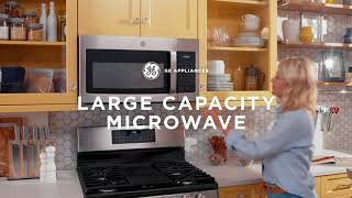 GE Appliances Large Capacity OvertheRange Microwave [upl. by Siward]