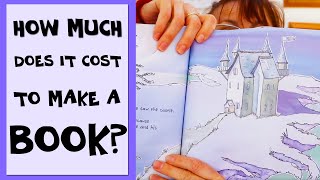 HOW MUCH DOES IT COST TO MAKE A BOOK the actual costs [upl. by Milano]