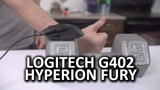 Logitech G402 Hyperion Fury Gaming Mouse  Inhumanly Fast [upl. by Collier162]