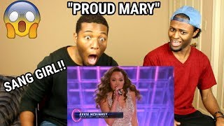 Evvie McKinney Performs quotProud Maryquot  Season 1 Ep 6  THE FOUR REACTION [upl. by Brieta]