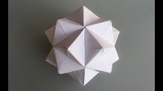 ABC TV  How To Make 3D Origami Ball 4  Craft Tutorial [upl. by Baskett]