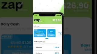 zap surveys online earning zap survey zap shorts youtubeshorts onlineearning [upl. by Ekeiram876]