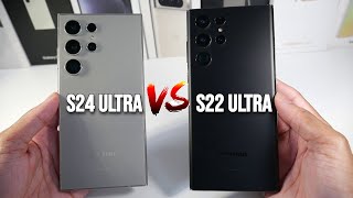 Samsung Galaxy S22 Ultra VS Samsung Galaxy S24 Ultra In 2024 Is It Worth Upgrading [upl. by Rihaz]