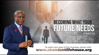 REV OLUSOLA AREOGUN  BECOMING WHAT YOUR FUTURE NEEDS PART 2 [upl. by Aivatan737]