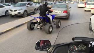 Yamaha yfz 450 drifting Libya tripoli 2015 NnOsO 2 [upl. by Claire]