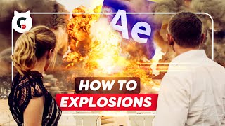 How to make REALISTIC EXPLOSIONS in After Effects [upl. by Grube]