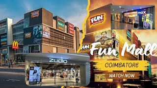 Fun Mall in Coimbatore shopping vlog funmall coimbatore shoppingvlog zudio trends max [upl. by Ynohtnaluap180]