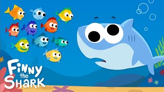 10 Little Fishies  Finny The Shark [upl. by Nohsar162]