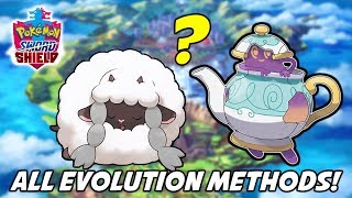 How to Evolve Every Single New Pokemon in Pokemon Sword and Shield All Evolution Methods Spoilers [upl. by Xyla]