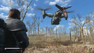 Fallout 4  Vertibirds keep spinning and spinning [upl. by Attlee13]