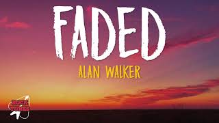 Alan Walker  Faded Lyrics [upl. by Acisej]