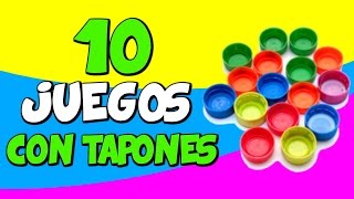 10 juegos con tapones reciclados [upl. by Lamoureux877]