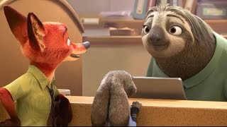 Zootopia Flash The Sloth Sloth scene [upl. by Lebatsirhc]