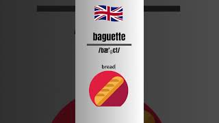 How to Pronounce baguettePerfect Pronunciation learnenglish english [upl. by Charin]