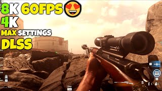 RTX 4090 24GB  Ryzen 9 5950x  Cod Warzone  8K 4K DLSS Ray Tracing  Max Settings [upl. by Yasdnil706]